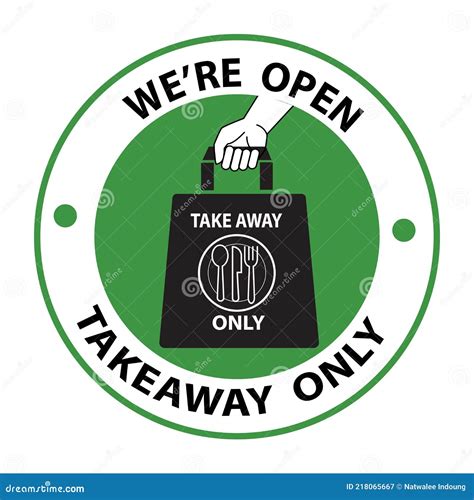WE ARE OPEN FOR TAKE.